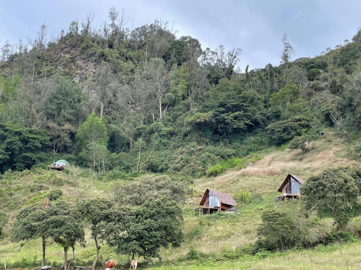 Bed and Breakfast Glamping Cúspide Choachí Exterior foto